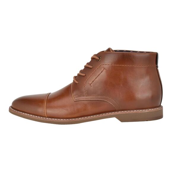 Tommy Hilfiger Men's Rawstin Cap Toe Chukka Boots Brown Size 9 1/2 - Picture 1 of 4